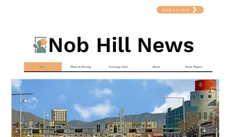 Screenshot of Nob Hill News