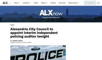 Screenshot of ALXnow