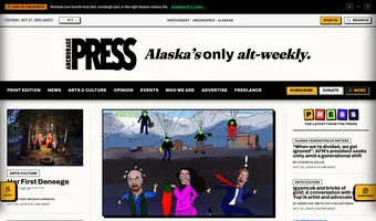 Screenshot of Anchorage Press