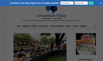 Screenshot of Annandale Today