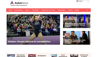 Screenshot of AsAmNews