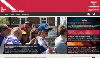 Screenshot of The Asheville Blade