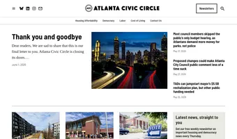 Screenshot of Atlanta Civic Circle