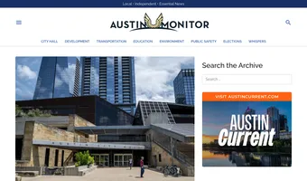 Screenshot of Austin Monitor