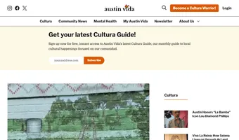 Screenshot of Austin Vida