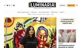 Screenshot of AZ Luminaria