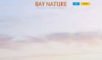 Screenshot of Bay Nature