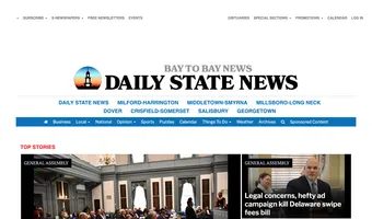 Screenshot of Bay to Bay News