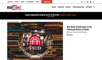 Screenshot of Belt Magazine