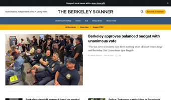 Screenshot of The Berkeley Scanner
