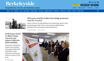 Screenshot of Berkeleyside