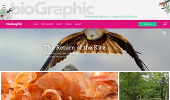Screenshot of bioGraphic