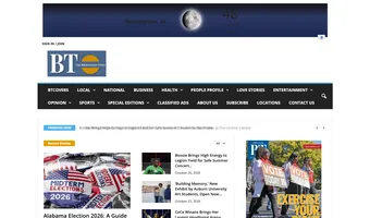 Screenshot of The Birmingham Times