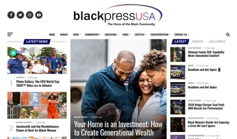 Screenshot of BlackPressUSA