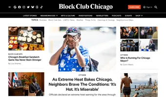 Screenshot of Block Club Chicago