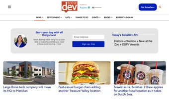Screenshot of BoiseDev