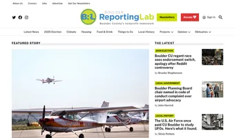 Screenshot of Boulder Reporting Lab