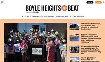 Screenshot of Boyle Heights Beat