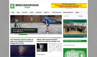 Screenshot of Breckenridge Texan