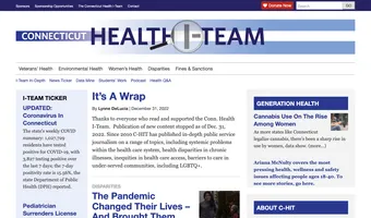 Screenshot of Connecticut Health Investigative Team