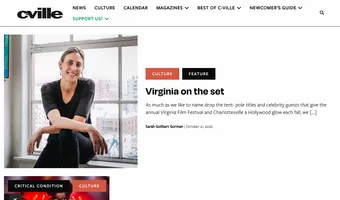 Screenshot of C-VILLE Weekly