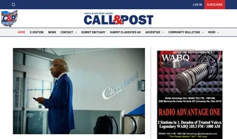 Screenshot of Call and Post
