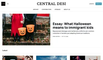 Screenshot of Central Desi
