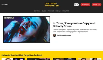 Screenshot of Certified Forgotten