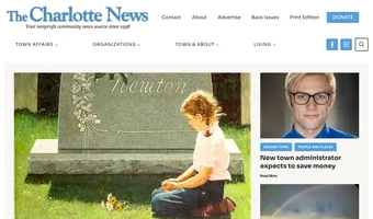 Screenshot of The Charlotte News
