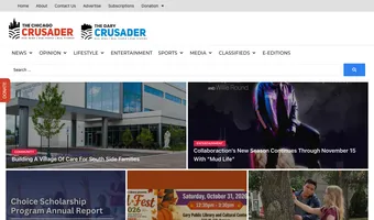 Screenshot of The Chicago Crusader