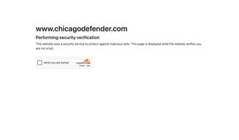 Screenshot of Chicago Defender