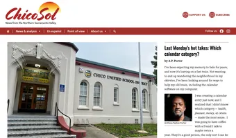 Screenshot of ChicoSol News