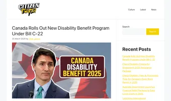 Screenshot of Citizen Truth