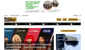 Screenshot of The Cleveland Observer