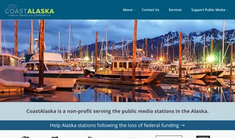 Screenshot of CoastAlaska