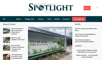 Screenshot of Coconut Grove Spotlight