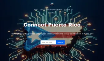 Screenshot of Connect Puerto Rico
