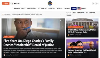 Screenshot of Caribbean Television Network