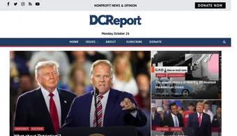 Screenshot of DCReport