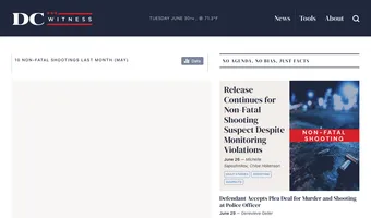Screenshot of DC Witness