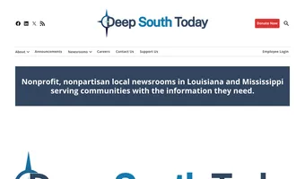 Screenshot of Deep South Today