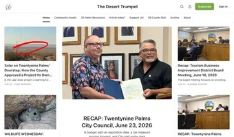 Screenshot of The Desert Trumpet