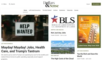 Screenshot of Dollars & Sense