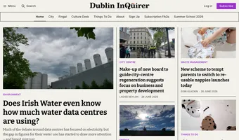 Screenshot of Dublin Inquirer