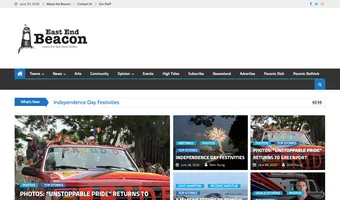 Screenshot of East End Beacon