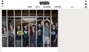 Screenshot of Eugene Weekly