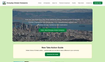 Screenshot of Everyday Climate Champions