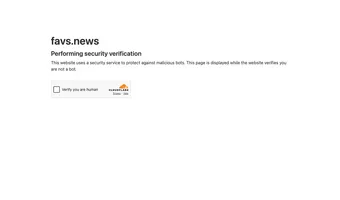 Screenshot of FāVS News