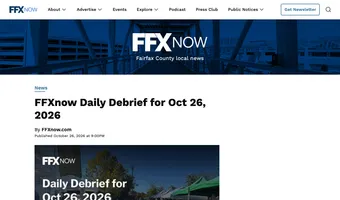 Screenshot of FFXnow