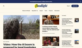 Screenshot of Floodlight